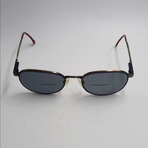 Vintage Coast 434 Brown Oval Sunglasses Frames